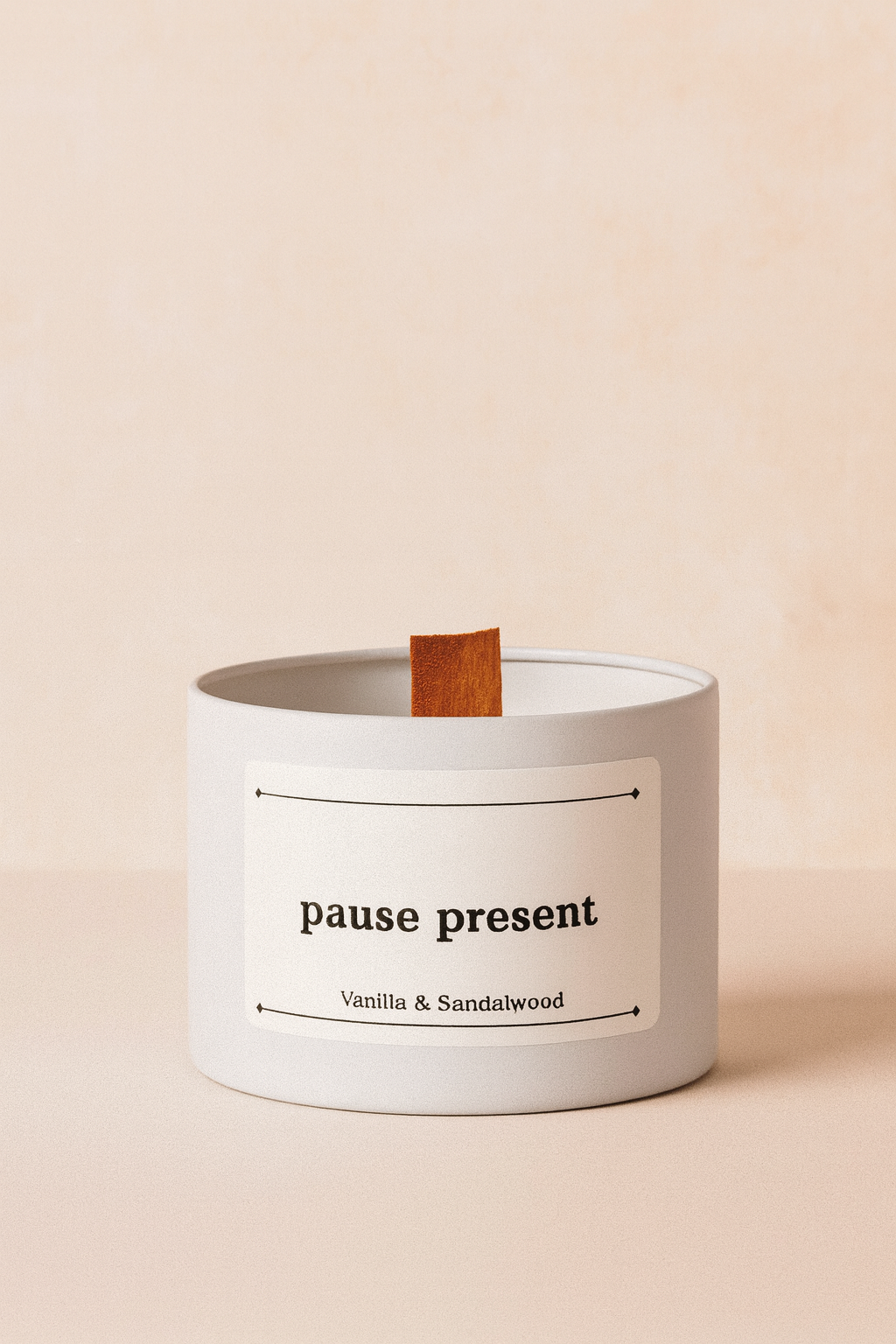 Duftkerze „Vanilla & Sandalwood“ - normal